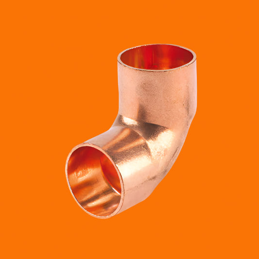 End Feed Copper 90 elbow - 10mm